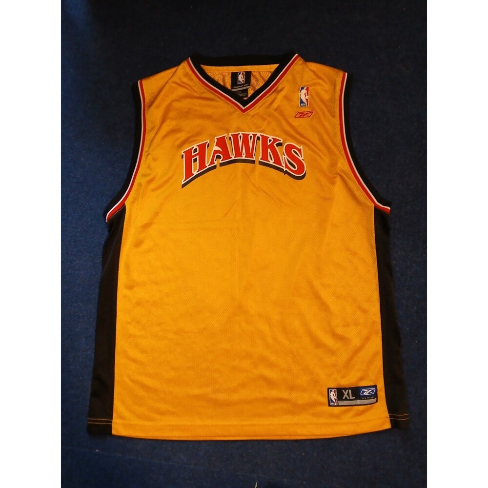 NBA Atlanta HAWKS Reebok Sleeveless Basketball Jersey Boys XL 18-20